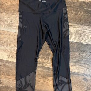Under Armour Jet Black Performance Leggings